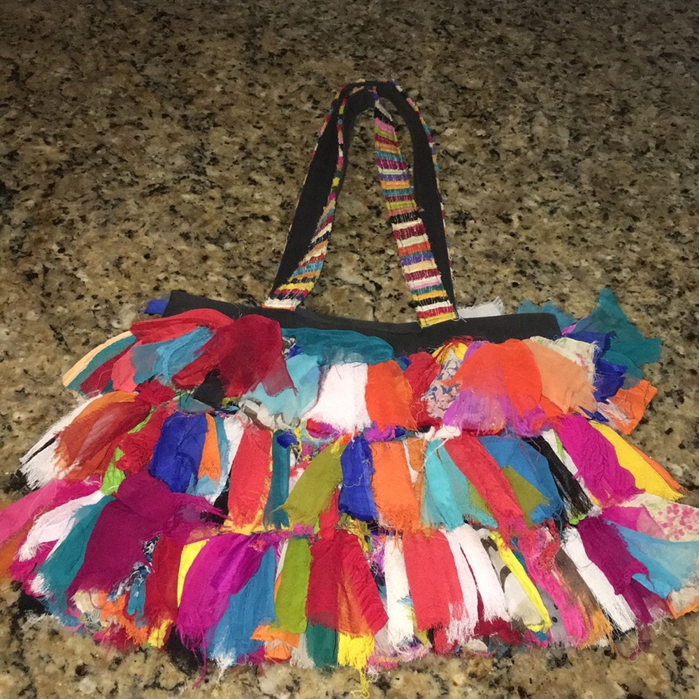 Super cute boho fringe purse